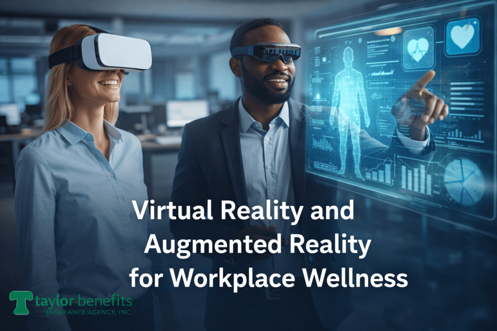 Virtual Reality and Augmented Reality for Workplace Wellness